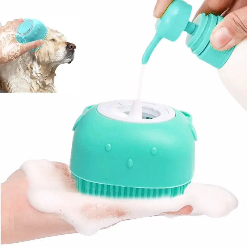 Bath brush for pets